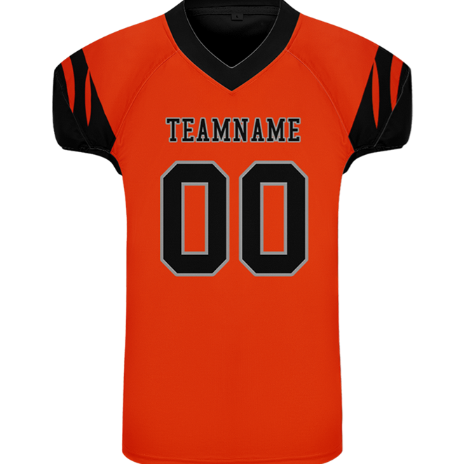 Men Custom Red Black Mesh Authentic Football Jersey