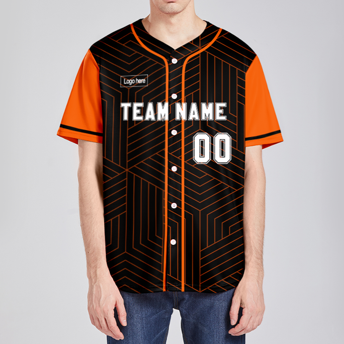 Men Custom Black Red Authentic Baseball Jersey